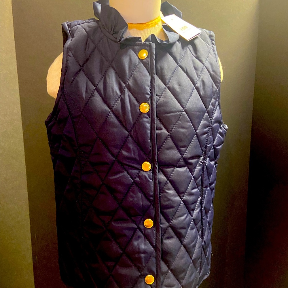 Crown and Ivy M Kids quilted vest